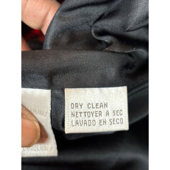 Jones New York Womens Plaid Wool Cropped Peacoat Jacket Size 4 - Picture 15 of 16